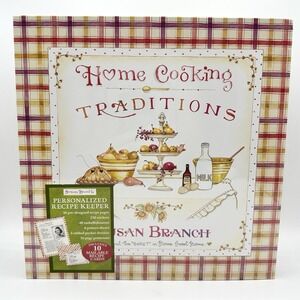 Susan Branch Recipes Binder Homemade Scrapbook Keeper Book Stickers Tabs Cards